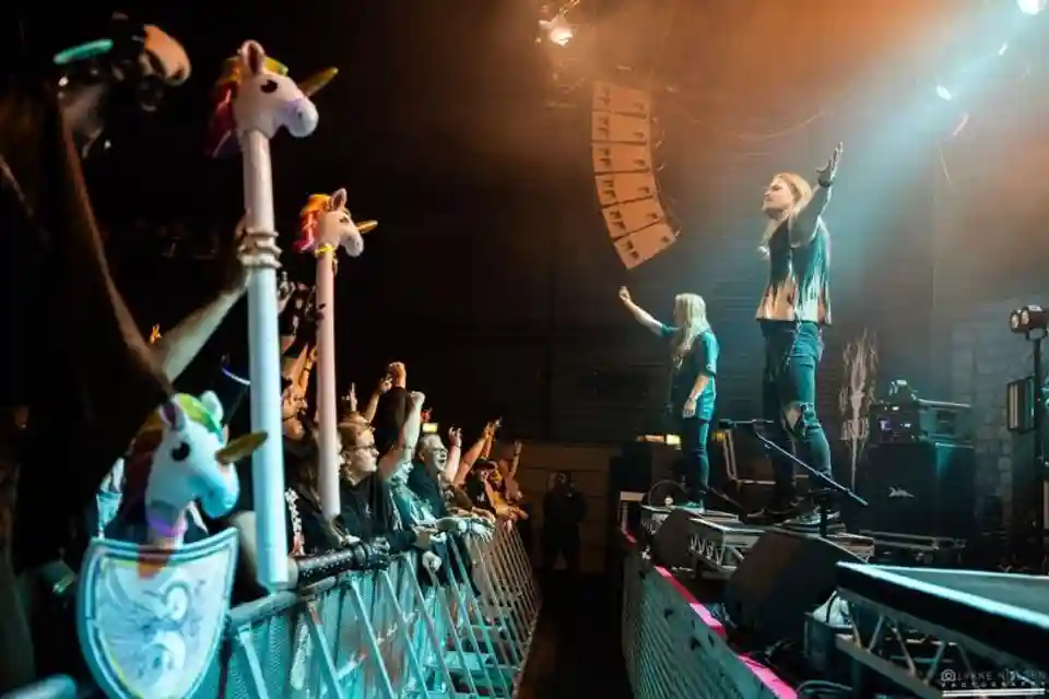 Recenzie concert Gloryhammer, Majestica și Arion la Amager Bio