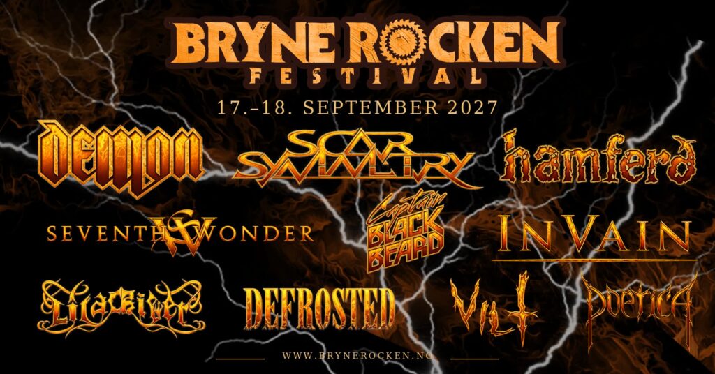 Festivalul Brynerocken 2027: primele formații confirmate