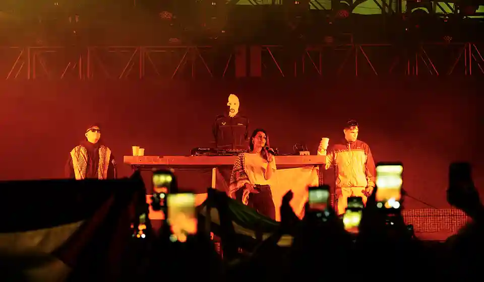 Kneecap a concertat în Mexico City în cadrul turneului FENIAN