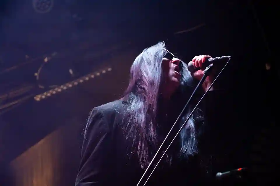 Andy McCoy l-a lovit pe Jyrki 69 de la The 69 Eyes în timpul unui concert în Helsinki