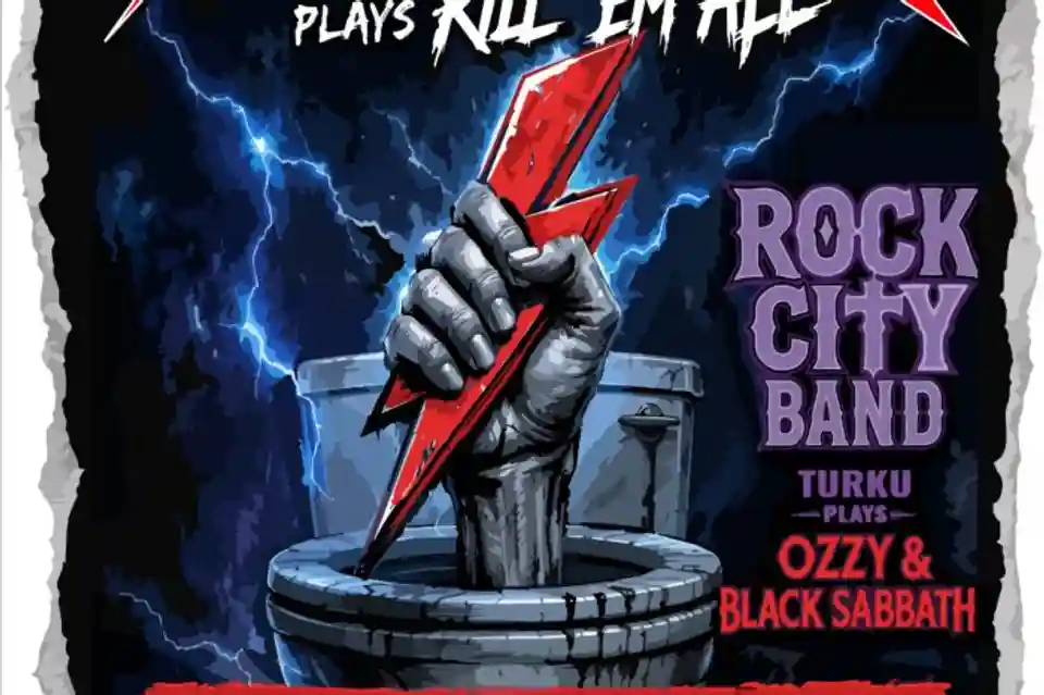 Four Forcemen și RockCityBand Turku vor concerta la Logomo în ianuarie