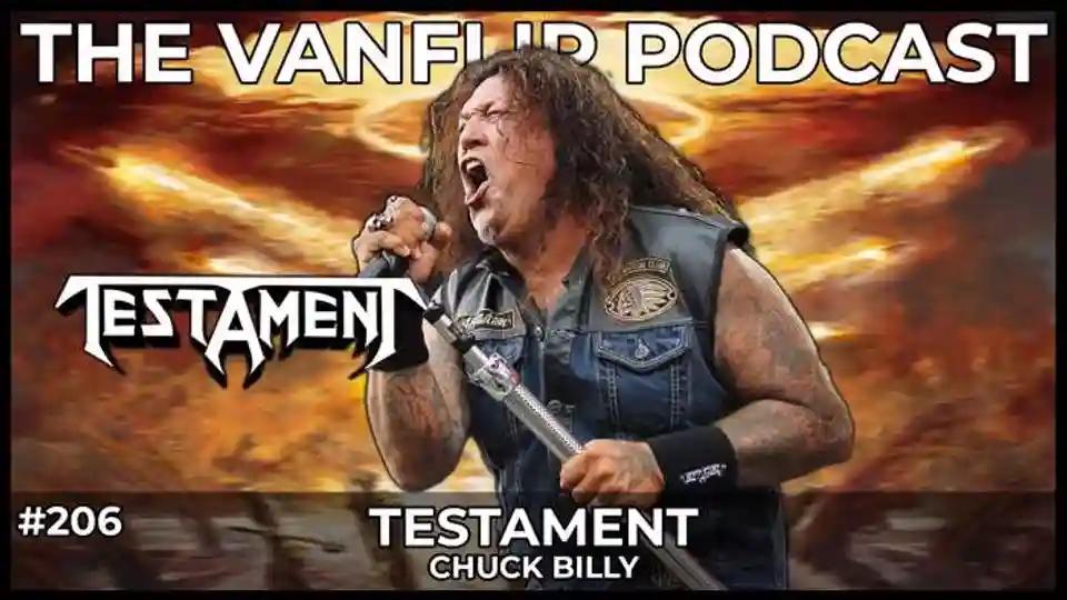 Chuck Billy de la Testament, invitat în noul episod al podcastului Vanflip