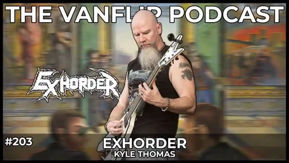 Kyle Thomas de la trupa Exhorder, invitat în noul episod al podcastului Vanflip