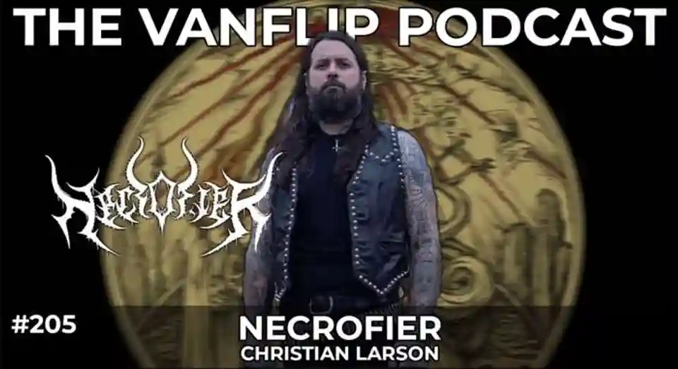 Christian Larson de la Necrofier, invitat la podcastul Vanflip