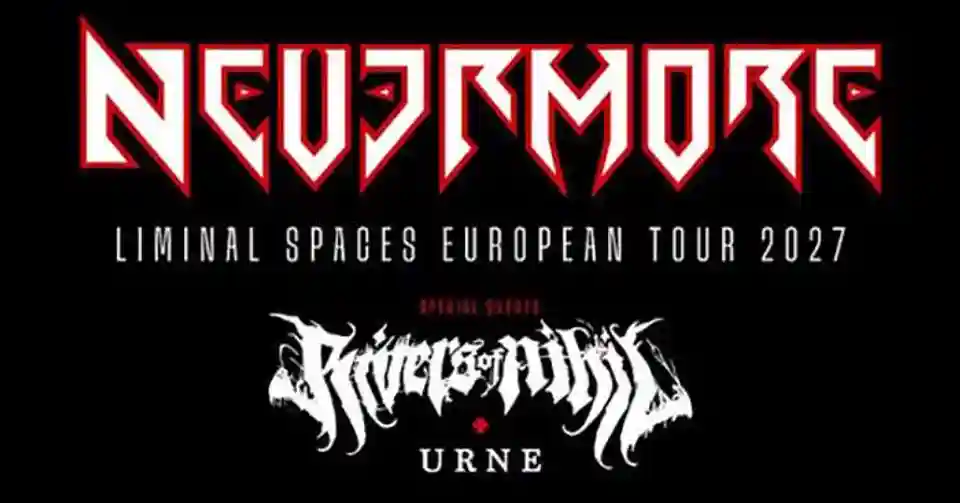 Nevermore anunță turneul european „Liminal Spaces” alături de Rivers of Nihil și URNE