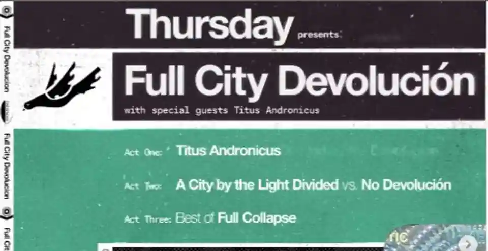Thursday anunță un turneu pe coasta de est împreună cu Titus Andronicus