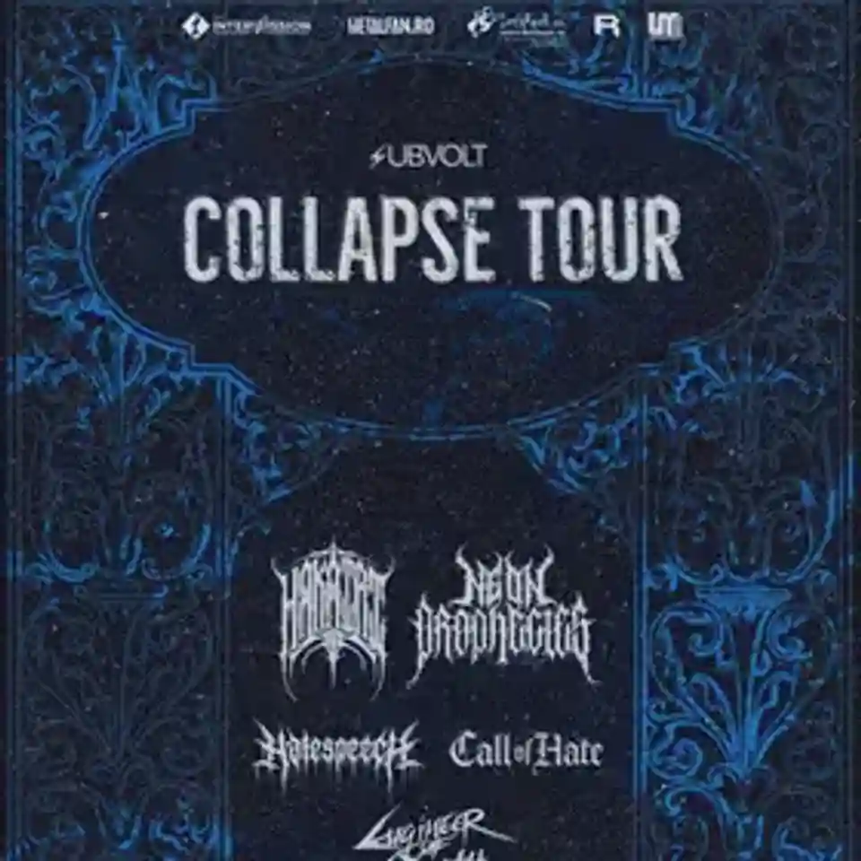 Turneul COLLAPSE TOUR aduce trupele Hakairi și Neon Prophecies în România
