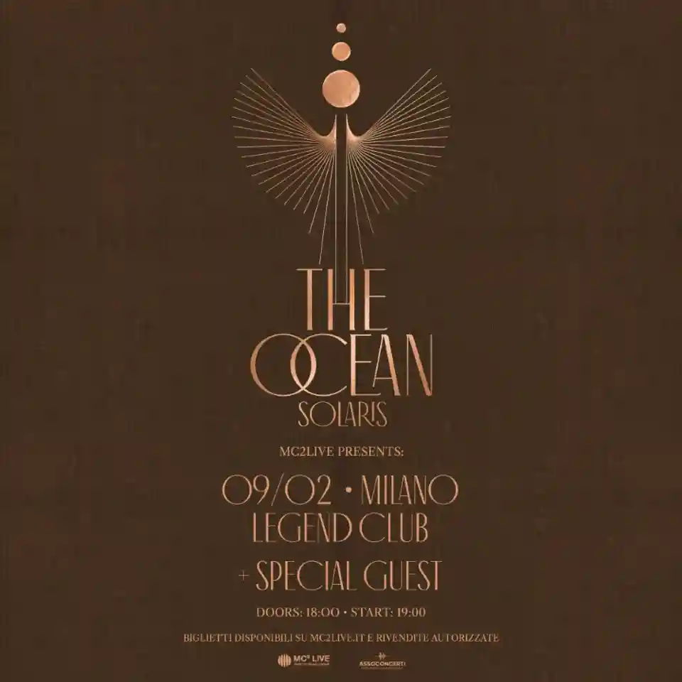 The Ocean va concerta la Milano în februarie 2027