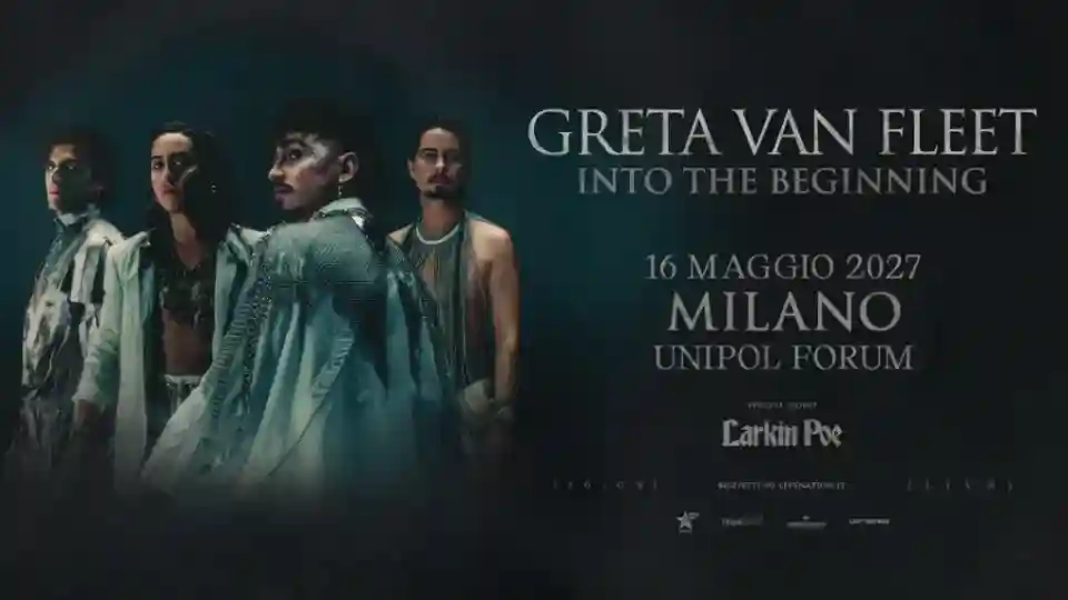 Greta Van Fleet susține un concert la Milano în mai 2027