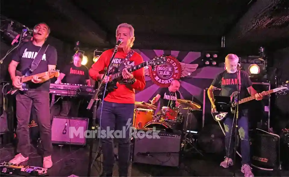 Trupa Indiana revine la Madrid cu un concert gratuit