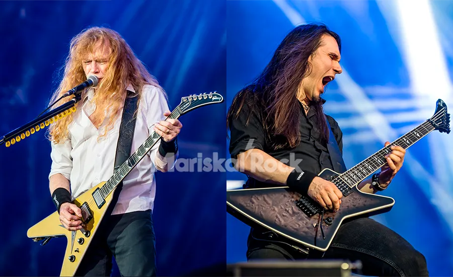 Dave Mustaine discută despre procesul de compoziție cu Teemu Mäntysaari pentru Megadeth