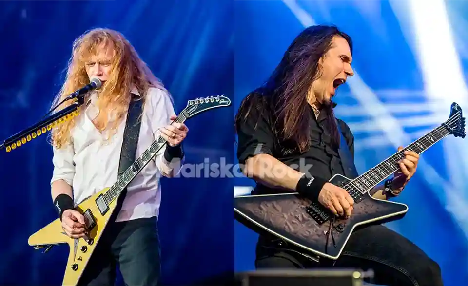 Dave Mustaine discută despre procesul de compoziție cu Teemu Mäntysaari pentru Megadeth
