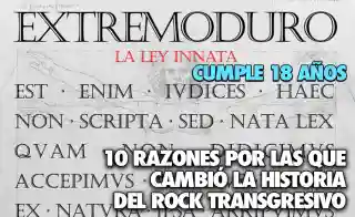 Albumul „La Ley Innata” al trupei Extremoduro împlinește 18 ani