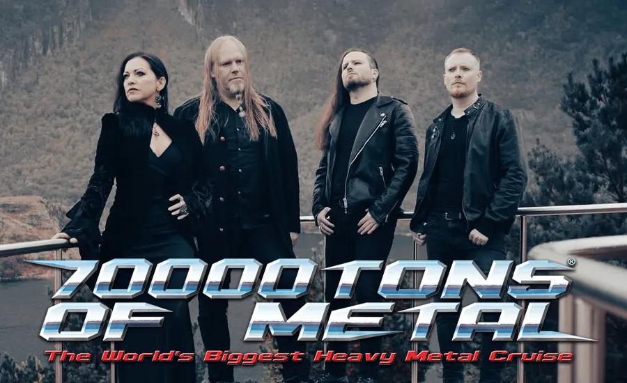 Sirenia, Visions of Atlantis și Forbidden se alătură lineup-ului 70000TONS OF METAL 2027