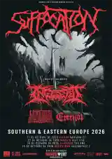 Suffocation - Santana 27, Revi Live, The One, Razzmatazz 2 - Bilbao, Madrid, Alicante, Barcelona