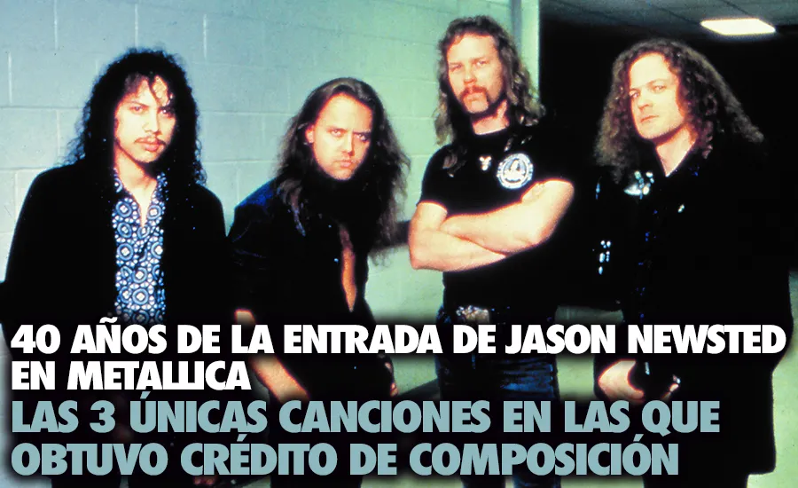 40 de ani de la debutul lui Jason Newsted în Metallica