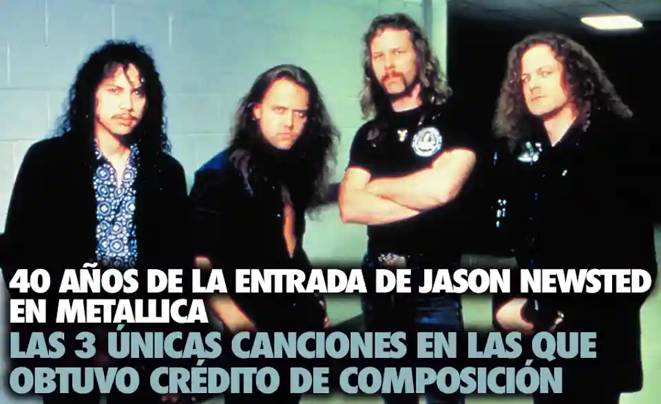 40 de ani de la debutul lui Jason Newsted în Metallica