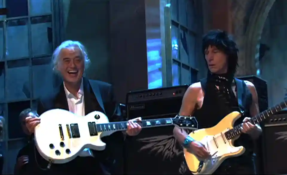 Disputa privind autoratul riff-ului din „Beck's Bolero” între Jeff Beck și Jimmy Page