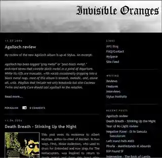 Interviu cu Cosmo Lee, fondatorul site-ului Invisible Oranges