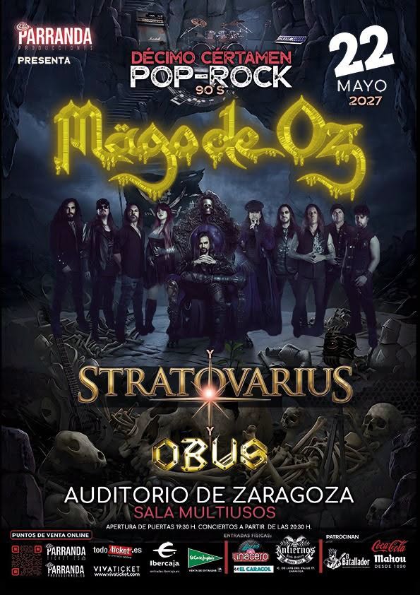 Mägo de Oz, Stratovarius, Obús