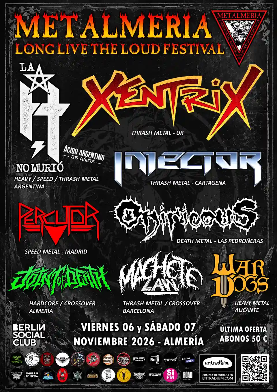 MACHETE LAW completează lineup-ul festivalului Metalmeria – Long Live The Loud