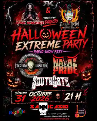 Concert cu Total Death, The Natal Pride și Southgate în Leganés