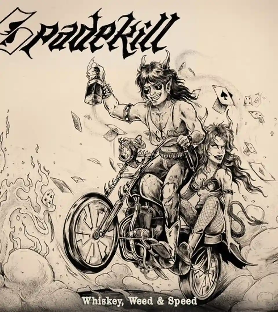 Proiectul one-man band Spadekill lansează EP-ul de debut Whiskey, Weed & Speed