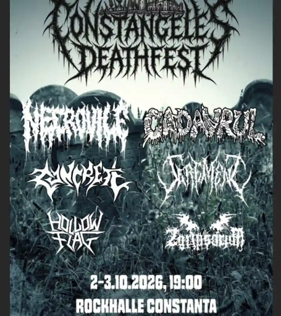 Constangeles Deathfest debutează la Constanța