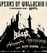 Spears of Wallachia - Club Quantic - București