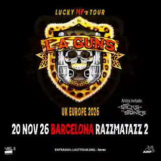 L.A. Guns revin la Barcelona cu un concert în Razzmatazz 2