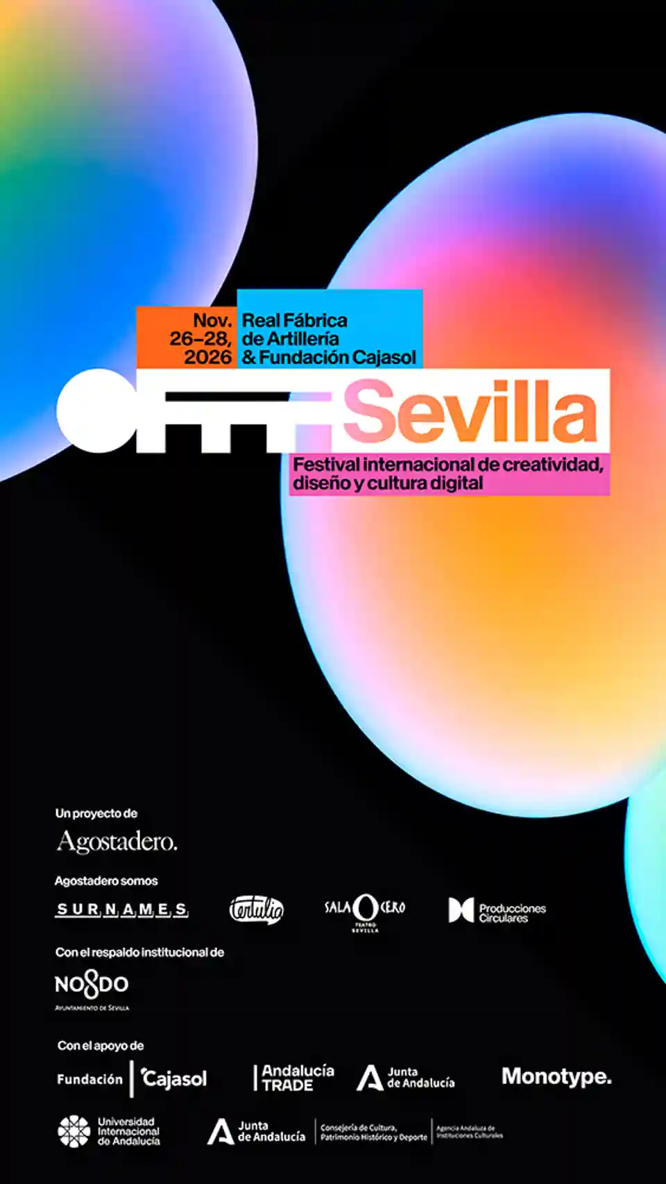 OFFF Sevilla 2026: Programul ediției din noiembrie