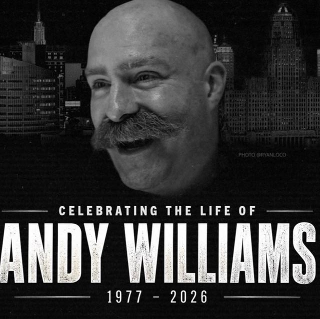 Eveniment comemorativ pentru Andy Williams, fostul chitarist Every Time I Die