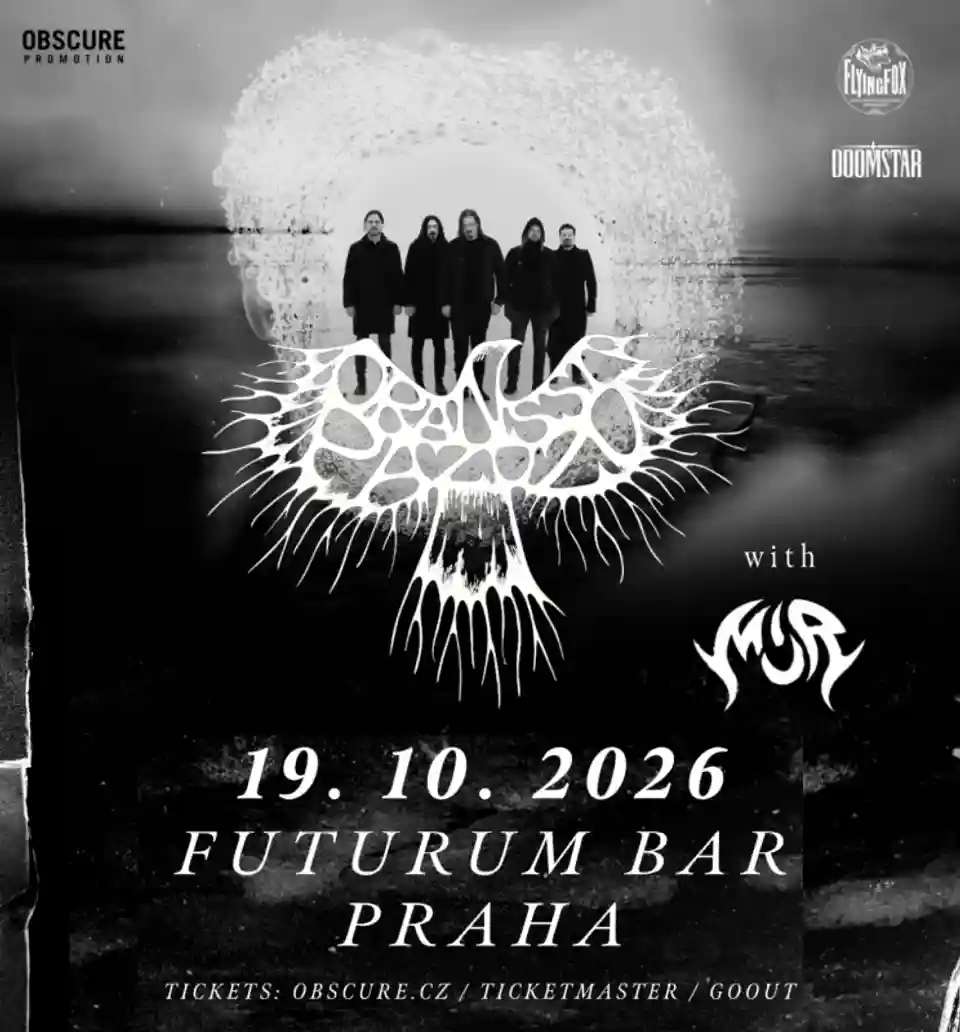 ORANSSI PAZUZU și MÚR vor concerta în Praga