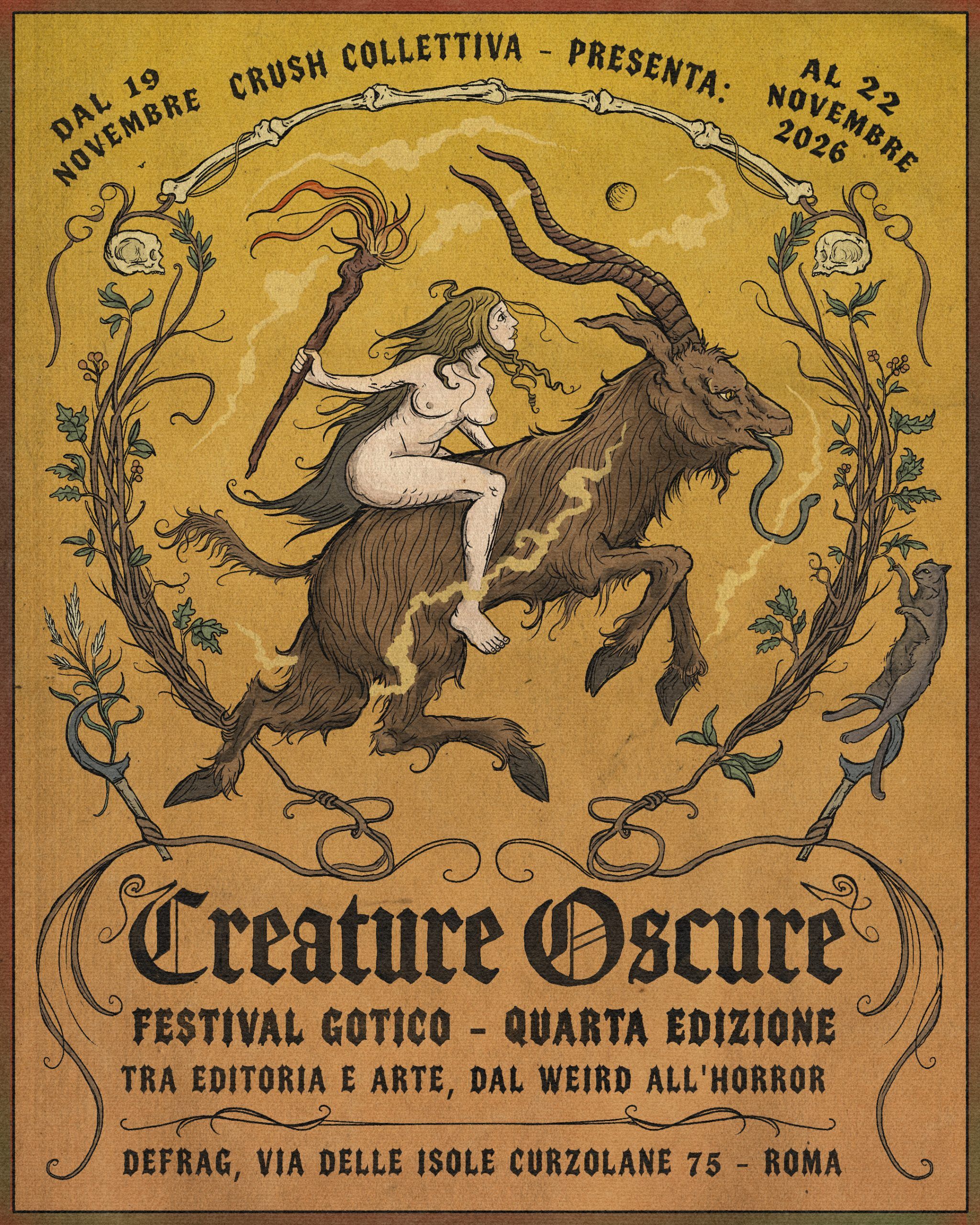 Festivalul gotic Creature Oscure de la Roma îi are ca invitați pe Frostmoon Eclipse