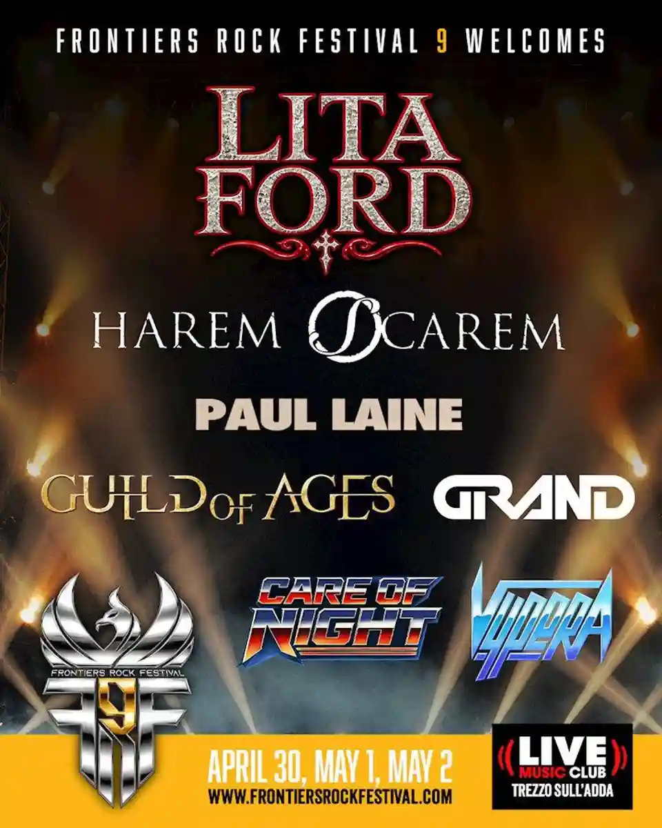 Frontiers Rock Festival 2027: Lita Ford anunțată ca prima headliner