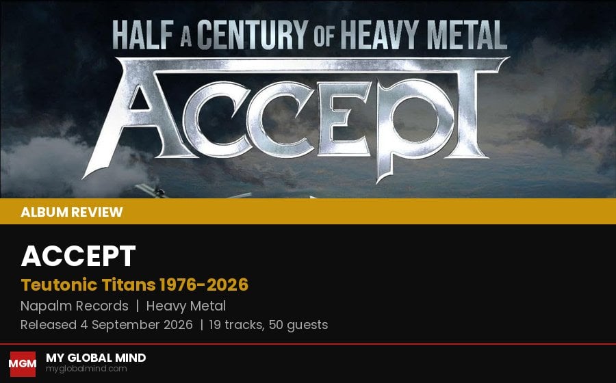 Accept lansează materialul aniversar Teutonic Titans 1976-2026