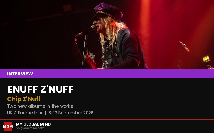 Chip Z'Nuff (Enuff Z'nuff) discută despre noile albume și turneul european din septembrie