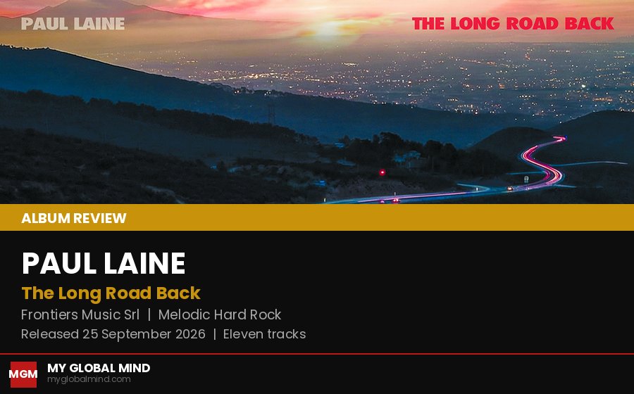 Paul Laine lansează albumul solo intitulat The Long Road Back