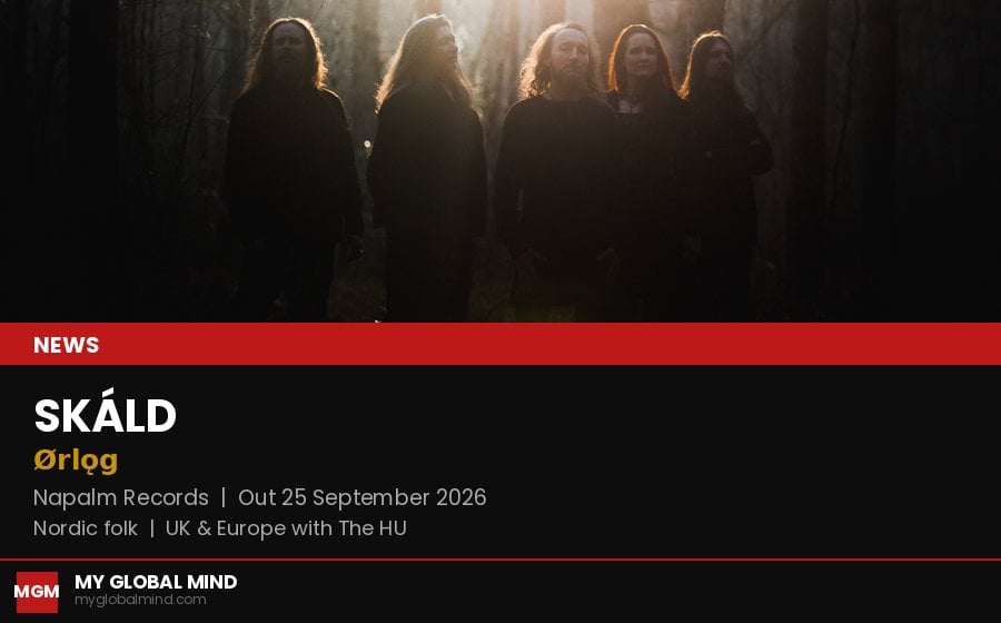 SKALD anunță lansarea noului album intitulat Orlog pentru luna septembrie