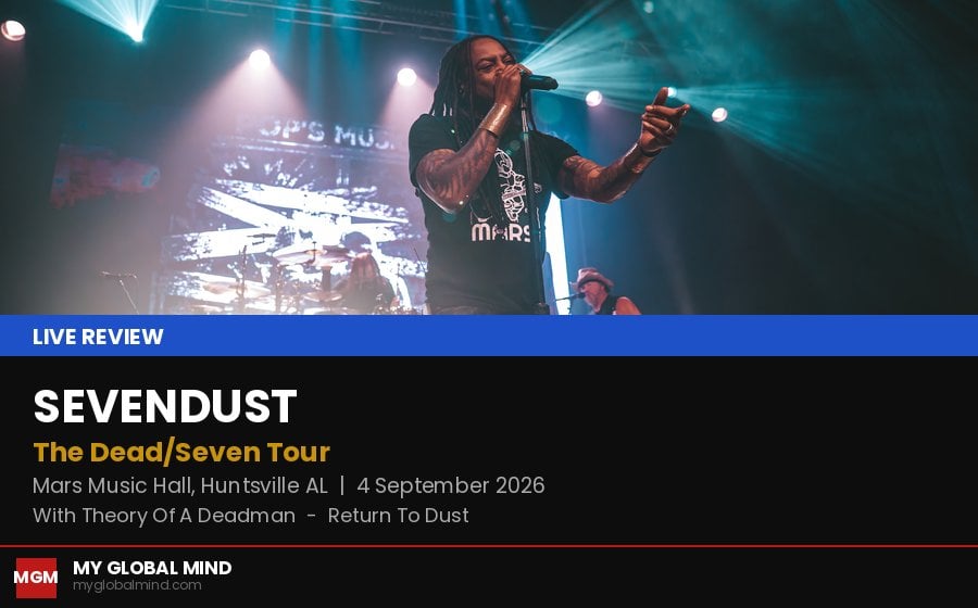 Sevendust și Theory of a Deadman vor concerta la Mars Music Hall din Huntsville