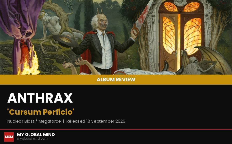 Recenzia albumului Cursum Perficio lansat de trupa Anthrax