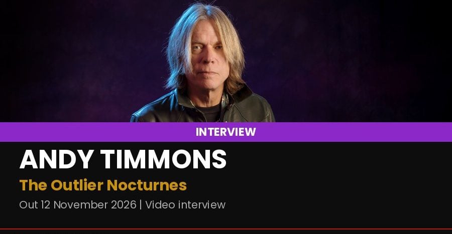 Andy Timmons anunță noul album instrumental „The Outlier Nocturnes”