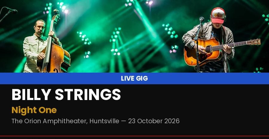 Billy Strings a susținut un concert la Orion Amphitheater din Huntsville