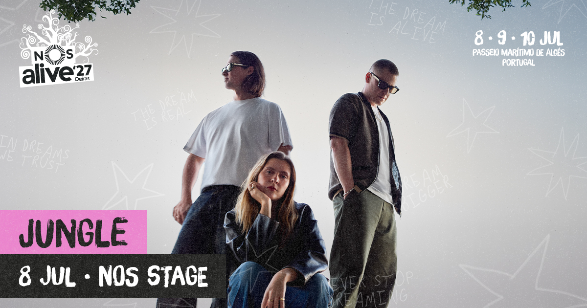 Jungle este confirmat pentru prima zi a festivalului NOS Alive 2027