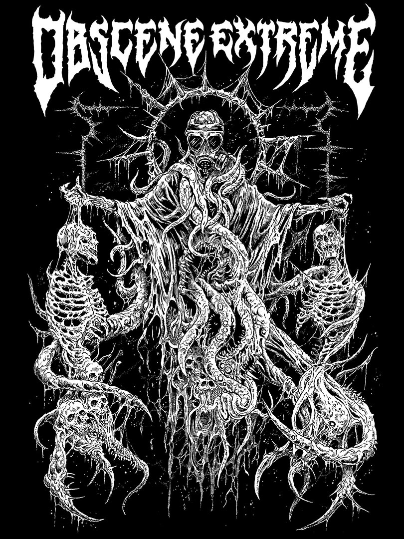 Mark Riddick creează artwork-ul oficial pentru festivalul Obscene Extreme 2027