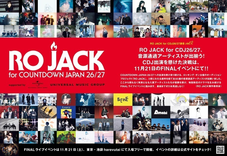 Concursul RO JACK for CDJ26/27: finaliștii pentru scena festivalului