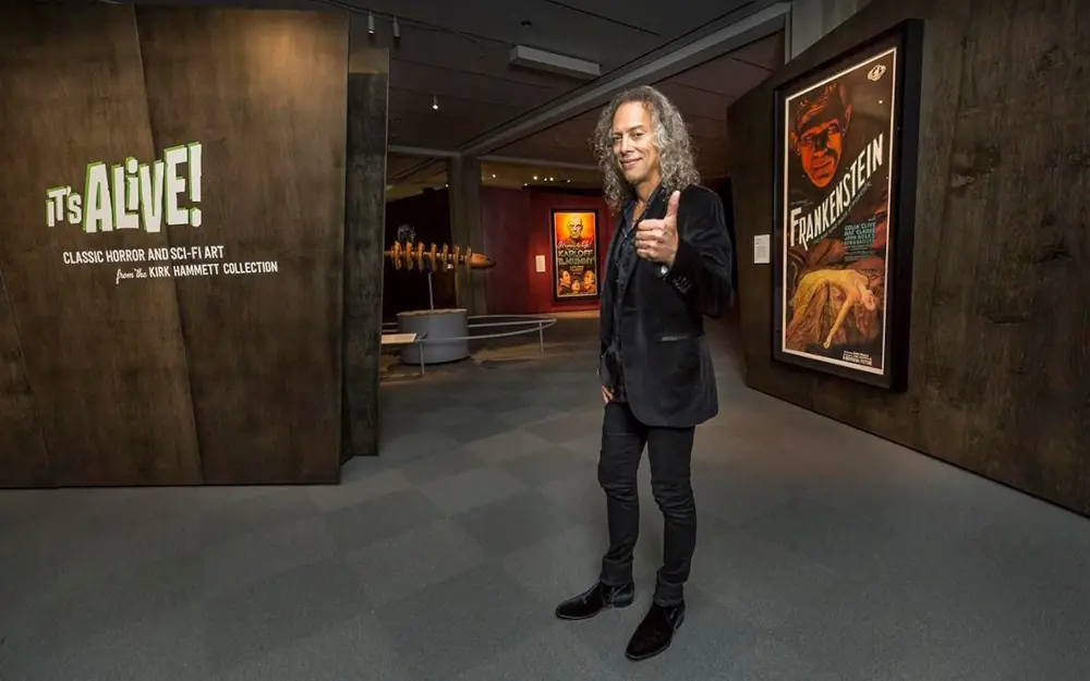 Kirk Hammett a citit poezia „Corbul” de Edgar Allan Poe