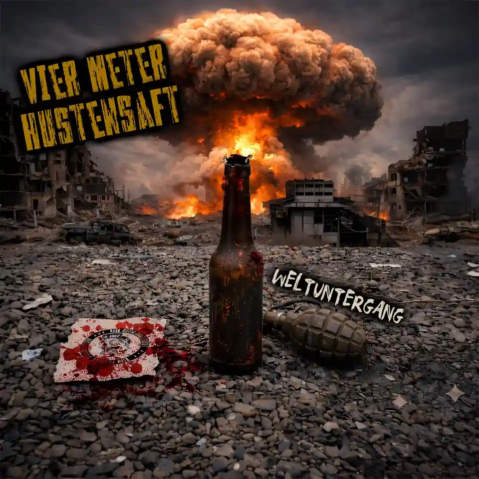 Trupa Vier Meter Hustensaft lansează EP-ul «Weltuntergang»