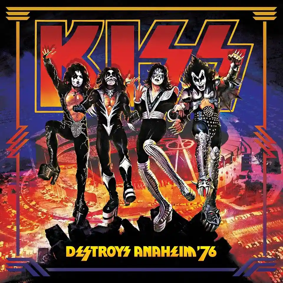 KISS lansează înregistrarea oficială a concertului din Anaheim din 1976