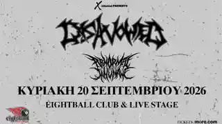 Disavowed vor susține un concert în premieră în Grecia